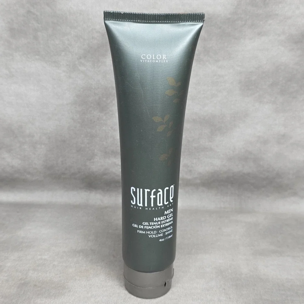 SURFACE for Men Hard‎ Gel Firm Hold 4 oz